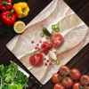 Decovetro Cam Kesme Tahtası Dalgalı Mermer Desenli 30x40 Cm