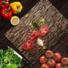 Decovetro Cam Kesme Tahtası Dekoratif Taş Desenli 30x40 Cm