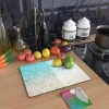 Decovetro Cam Kesme Tahtası Deniz Kum Sahil Desenli 20x30 Cm