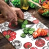 Decovetro Cam Kesme Tahtası Domates Desenli 30x40 Cm