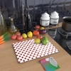 Decovetro Cam Kesme Tahtası Kırmızı Yıldız Desenli 30x40 Cm