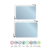 Decovetro Cam Kesme Tahtası Marine Fish Buble 20x30 Cm