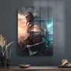 Decovetro Cam Tablo Assassins Creed Renkli Valhalla 50x70 cm