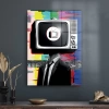 Decovetro Cam Tablo Cyberpunk Visions 30x40 cm