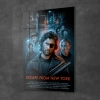 Decovetro Cam Tablo Escape From New York Film Afişi 50x70 cm