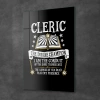 Decovetro Cam Tablo Gamer Class Cleric 30x40 cm