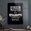 Decovetro Cam Tablo Gamer Class Dungeon Master 70x100 cm
