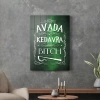 Decovetro Cam Tablo Harry Potter Avada Kedavra 50x70 cm