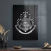 Decovetro Cam Tablo Harry Potter Hogwarts Logo 70x100 cm