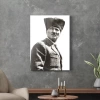 Decovetro Cam Tablo Kalpaklı Atatürk 30x40 cm