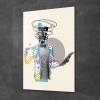 Decovetro Cam Tablo Modern Pop Art Funny 50x70 cm