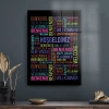 Decovetro Cam Tablo Ofisinize Özel Hoşgeldiniz 30x40 cm