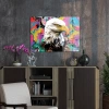 Decovetro Cam Tablo Pop Art Eagle 70x100 cm