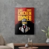 Decovetro Cam Tablo Pubg Chicken Dinner 50x70 cm
