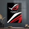 Decovetro Cam Tablo Republic Of Gamers 50x70 cm