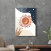 Decovetro Cam Tablo Shiny Sun And Moon 30x40 cm