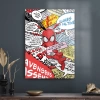 Decovetro Cam Tablo Spider-Man Comics 50x70 cm