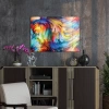 Decovetro Cam Tablo Spiral Rainbows 30x40 cm