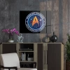 Decovetro Cam Tablo Star Trek Fleet Logo 70x100 cm