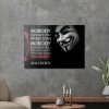 Decovetro Cam Tablo Vendetta Malcom X 70x100 cm