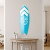 Decovetro ST 4036 Dekoratif Cam Sörf Tahtası 33x100 Cm