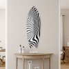 Decovetro ST 4127 Dekoratif Cam Sörf Tahtası 33x100 Cm