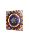 Decovetro Cam Kesme Tahtası ve Sunumluk Kare Mandala 1 Desenli 30x30 Cm