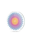 Decovetro Cam Kesme Tahtası Yuvarlak Mandala Çizgi Desenli 30x30 Cm