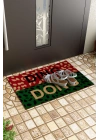 Decovetro Paspas Ding Dong Desenli Kapı Önü Paspası 40 x 60 cm