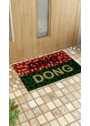 Decovetro Paspas Ding Dong Desenli Kapı Önü Paspası 40 x 60 cm