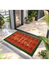 Decovetro Paspas Retro Hello Desenli Kapı Önü Paspası 40 x 60 cm