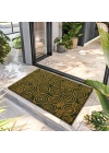 Decovetro Paspas Soyut Sarmal Desenli Kapı Önü Paspası 40 x 60 cm