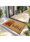 Decovetro Paspas Daktilo Desenli Kapı Önü Paspası 40 x 60 cm