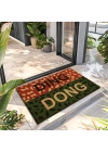 Decovetro Paspas Ding Dong Desenli Kapı Önü Paspası 40 x 60 cm