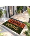 Decovetro Paspas Ding Dong Desenli Kapı Önü Paspası 40 x 60 cm