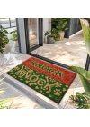 Decovetro Paspas Knock Knock Desenli Kapı Önü Paspası 40 x 60 cm