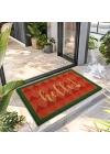 Decovetro Paspas Retro Hello Desenli Kapı Önü Paspası 40 x 60 cm