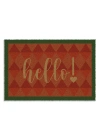 Decovetro Paspas Retro Hello Desenli Kapı Önü Paspası 40 x 60 cm