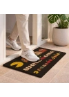 Decovetro Paspas Pac-Man Desenli Kapı Önü Paspası 40 x 60 cm