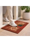 Decovetro Paspas Red One Piece Desenli Kapı Önü Paspası 40 x 60 cm