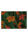 Decovetro Paspas Botanik Çiçek Desenli Kapı Önü Paspası 40 x 60 cm
