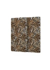 Decovetro Cam Kahve Sofra Sunum Tablası 2li Set Leopar Desenli 30 x 15 cm