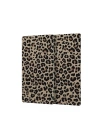 Decovetro Cam Kahve Sofra Sunum Tablası 2li Set Leopar Desenli 30 x 15 cm