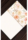 Decovetro Cam Kesme Tahtası ve Sunumluk Flower & Points Desenli 20 x 30 cm