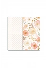Decovetro Cam Kesme Tahtası ve Sunumluk Kare Flower & Points Desenli 30 x 30 cm