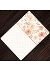 Decovetro Cam Kesme Tahtası ve Sunumluk Flower & Points Desenli 20 x 30 cm