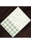 Decovetro Cam Kesme Tahtası ve Sunumluk Minimal Flower & Buffalo Desenli 20 x 30 cm