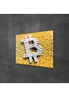 Decovetro Cam Tablo Bitcoin Logo 30x40 cm