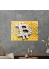 Decovetro Cam Tablo Bitcoin Logo 70x100 cm