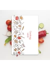 Decovetro Cam Kesme Tahtası ve Sunumluk Cooking Love Desenli 30x40 Cm